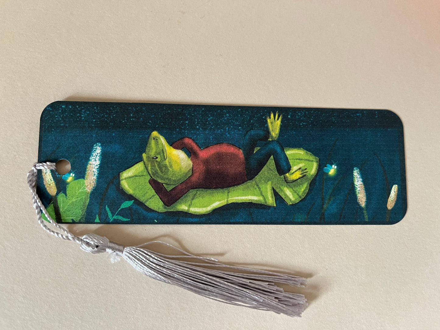 Fizwig frog bookmark