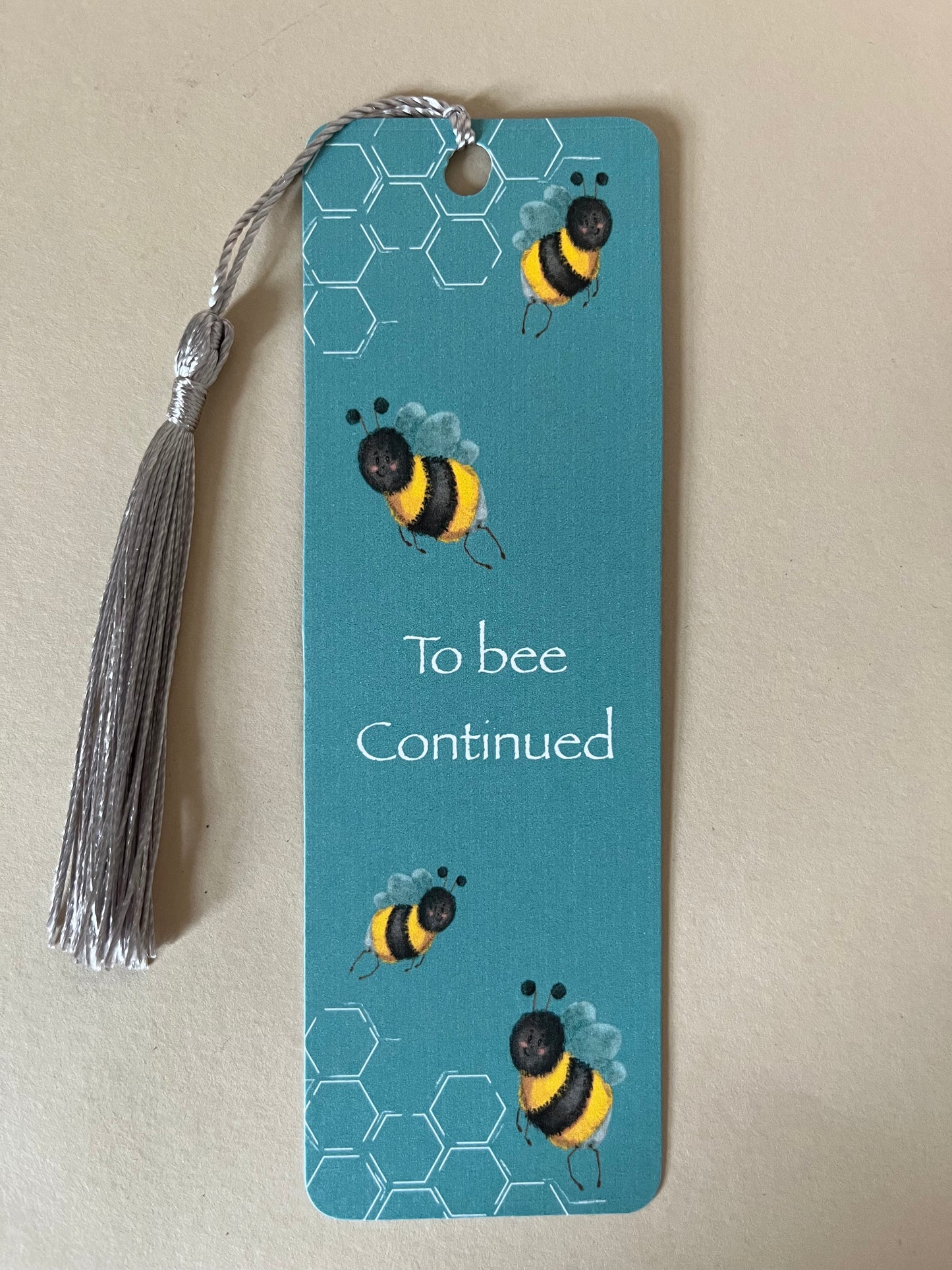 To bee continued bookmark