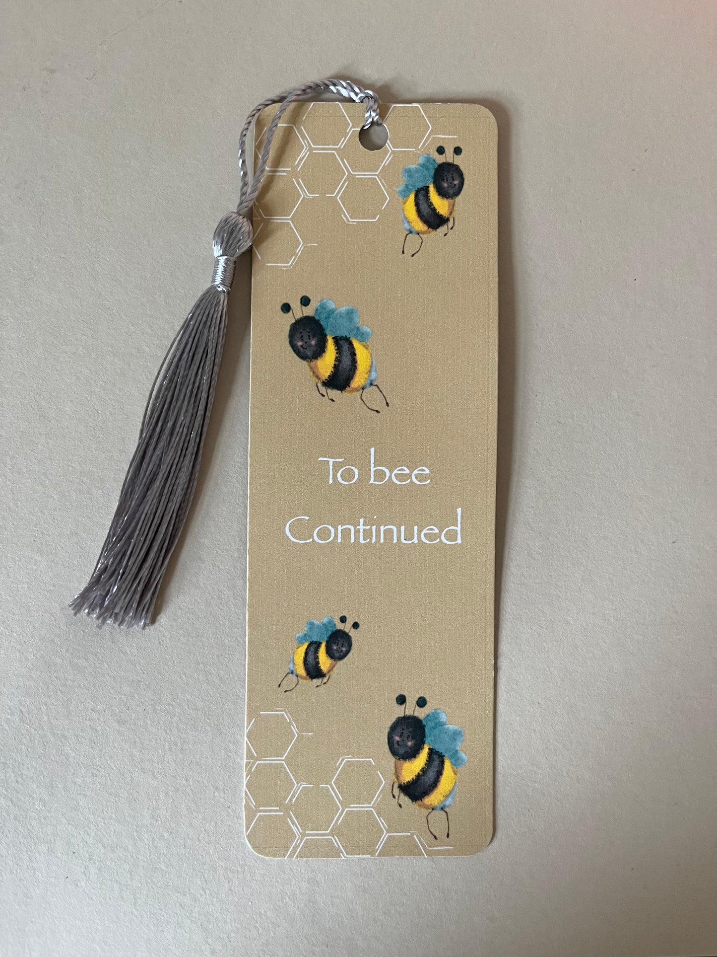 To bee continued bookmark